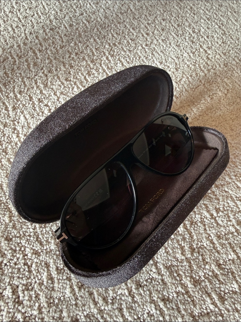 Tom Ford Black Marcus Men’s Oversized Sunglasses